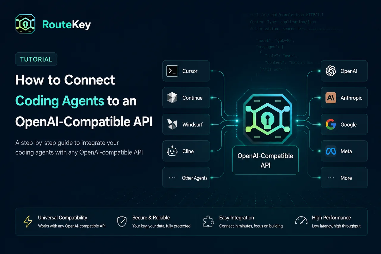 Connect coding agents to the Route Key API